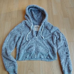 Women's Hollister fuzzy hoodie size XS